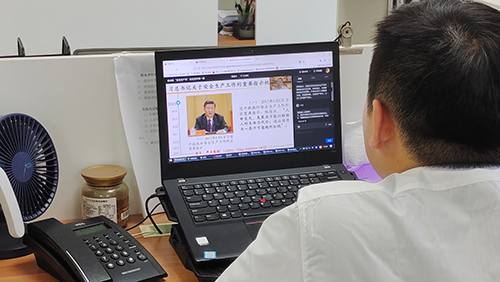 上好清静生产月“第一课” 把牢清静生产“第一关”